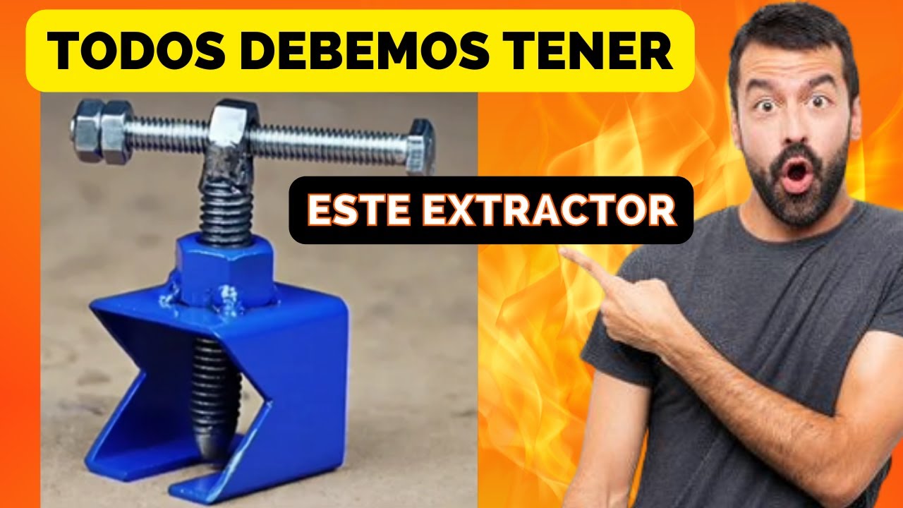 🧰🛠 Cómo hacer Extractor de Rodamientos o Balineras