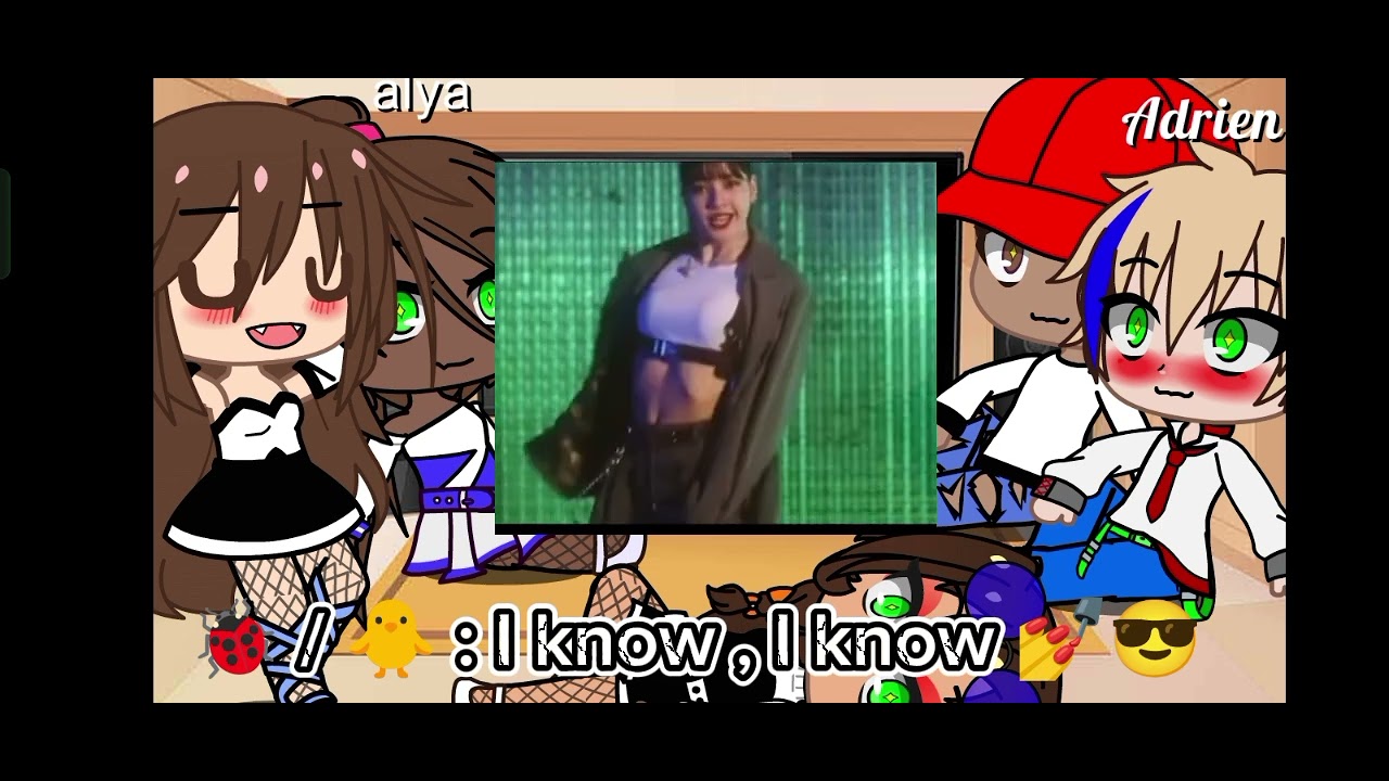 MLB react to marinette as LISA from 🖤BLΛƆKPIИK💗 (part 3/3) lilifilm - tomboy