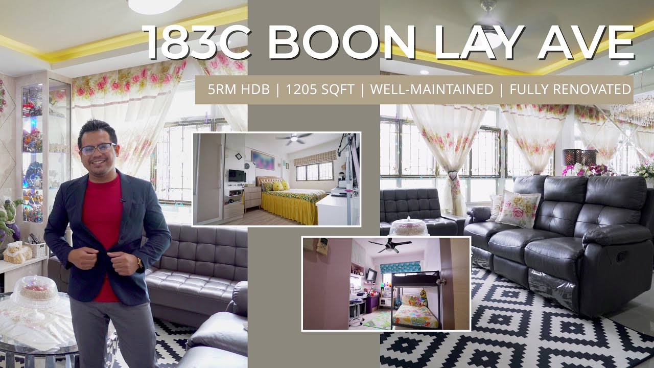 Singapore HDB Property Listing - Boon Lay Avenue 5RM HDB For Sale
