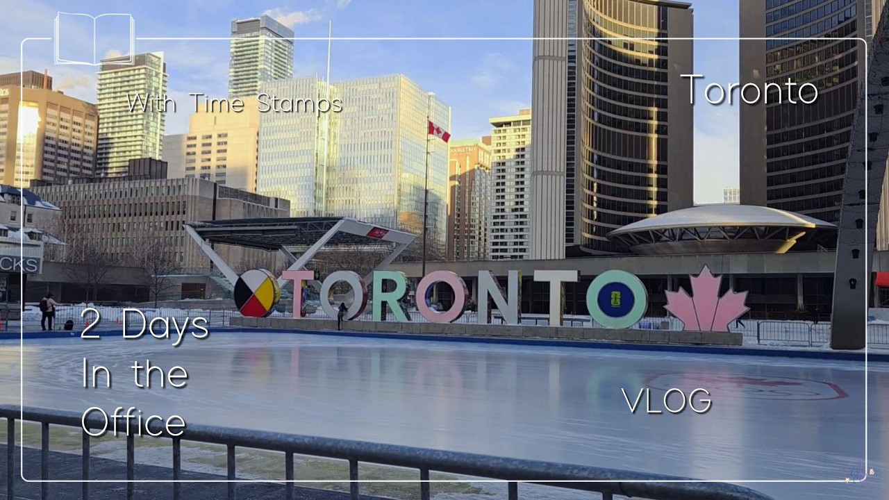 [SUB] 🇨🇦출근하기 싫은 날의 출근 기록✨토론토 대기업 직장인의 소소한 행복 찾기✨ Finding small joys as a corporate girlie in Toronto