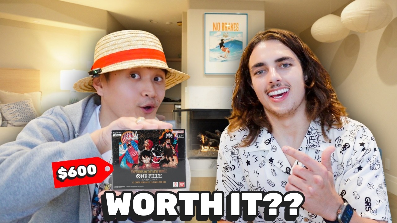 Was This $600 One Piece TCG Box Worth It? | ft. Gianni (TheAnimeMen)
