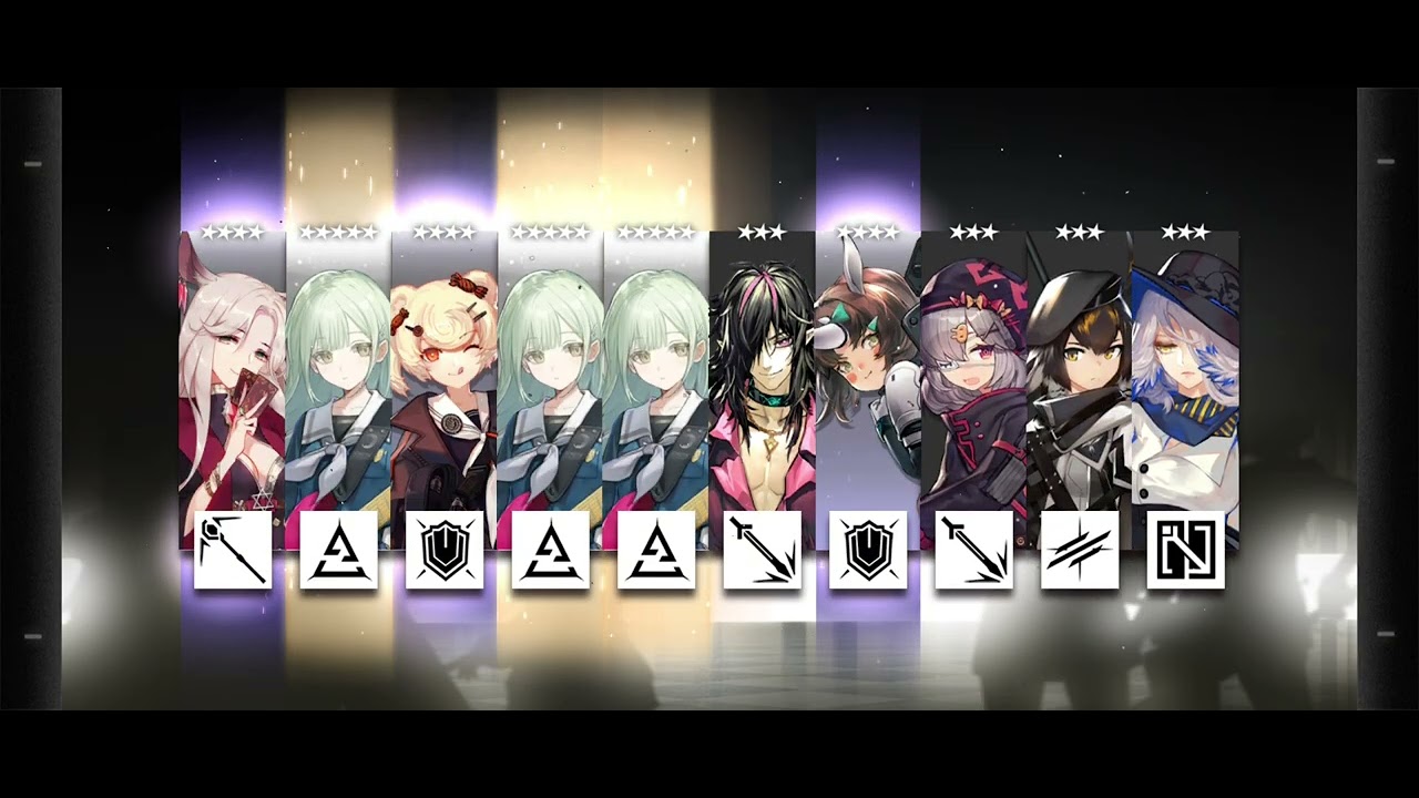 Arknights × Ave Mujica Gacha