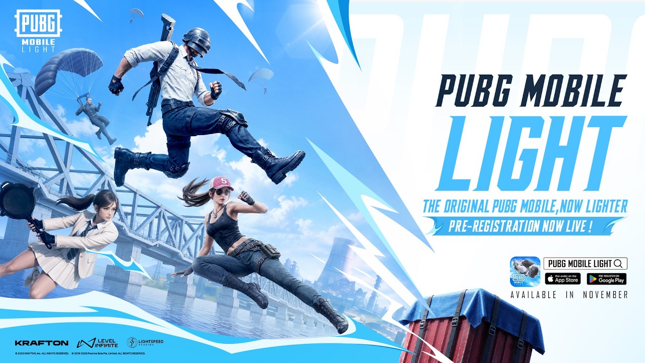 PUBG MOBILE LIGHT pre-registration is officially open!