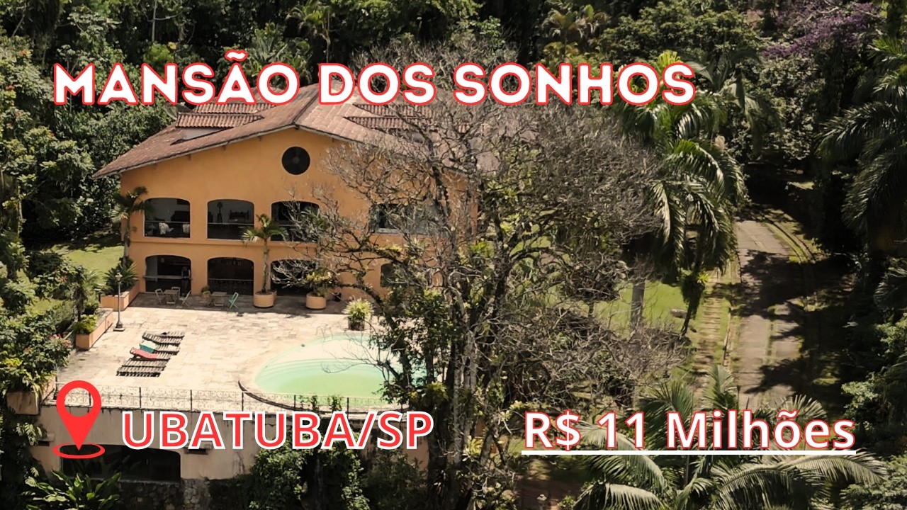 Mansão a venda em Ubatuba | R$ 11 Milhões