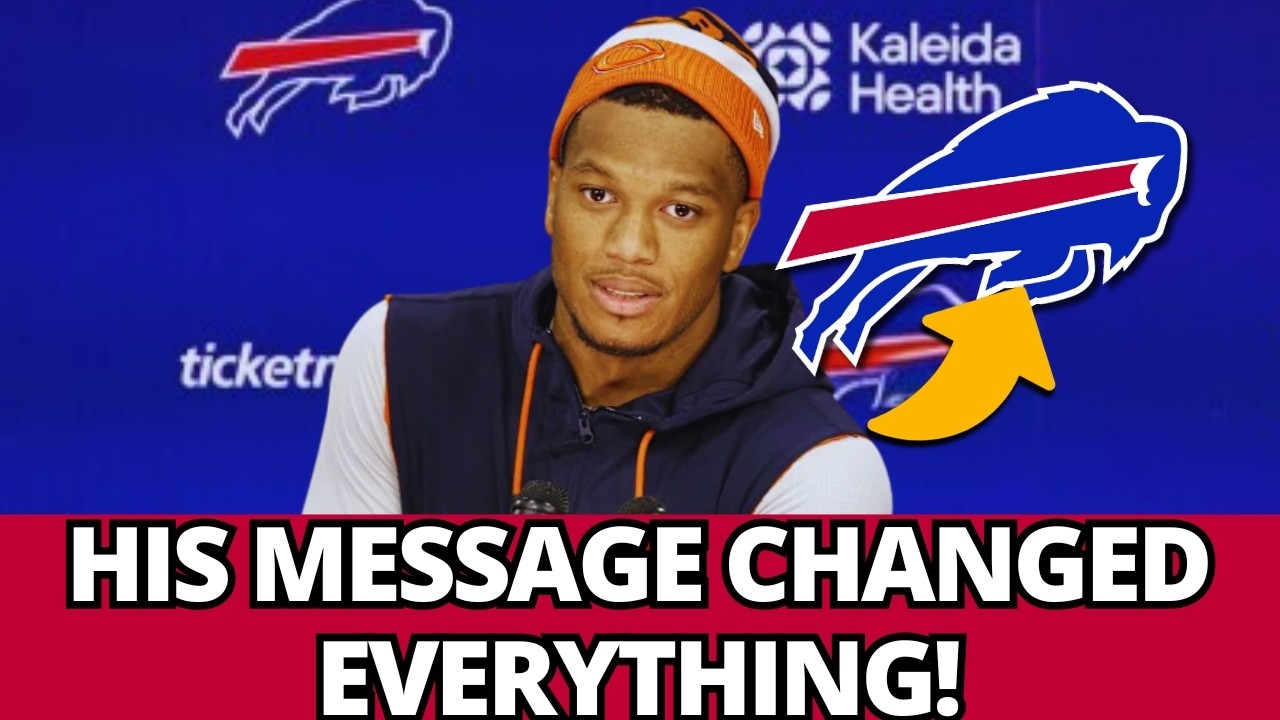 DJ MOORE BREAKS SILENCE AFTER TRADE TO THE BILLS! HIS MESSAGE SHOCKED BEARS FANS! LOOK AT THIS!