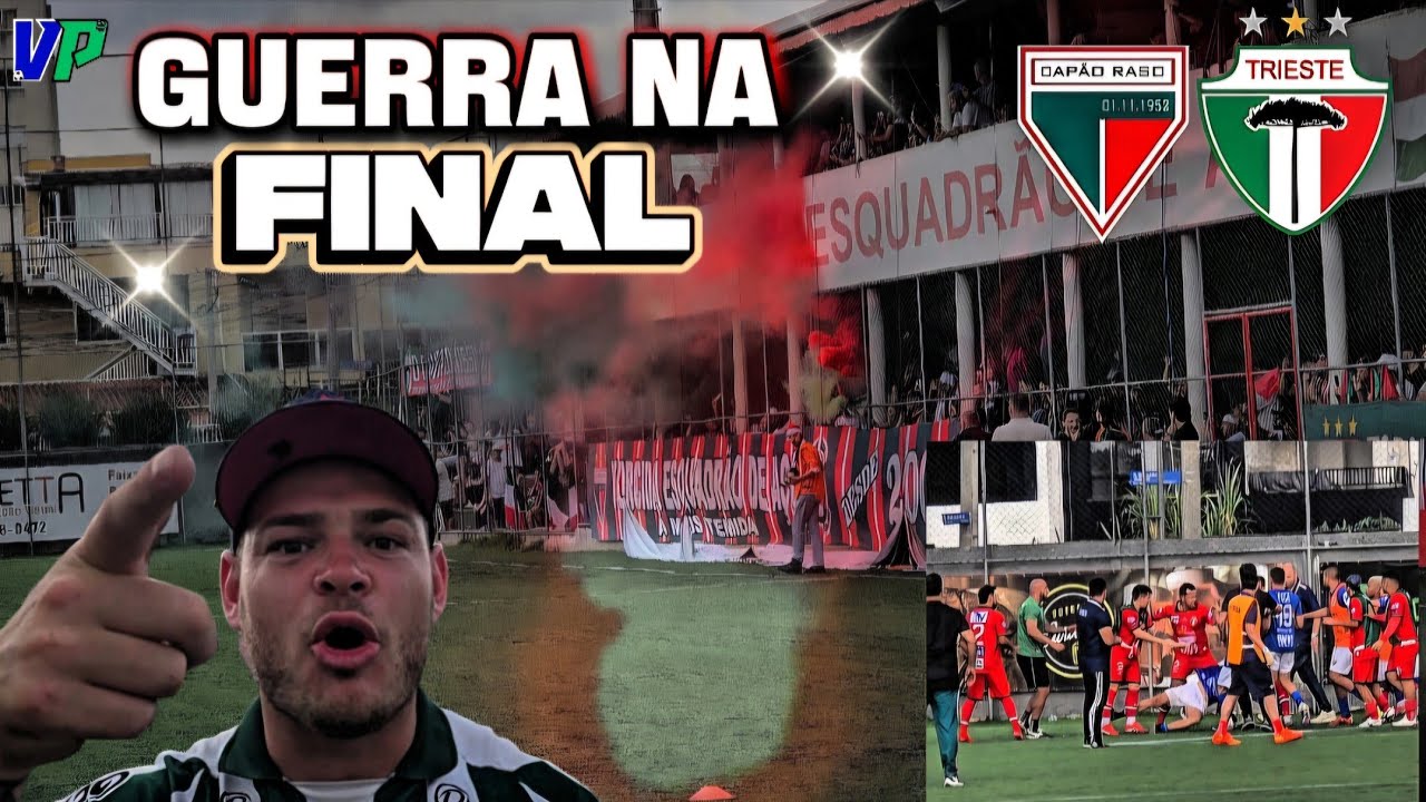 ⚠️ SAIU DO CONTROLE - Final da Ta&ccedil;a Paran&aacute; termina em pancadaria | Cap&atilde;o Raso 1 X 1 Trieste