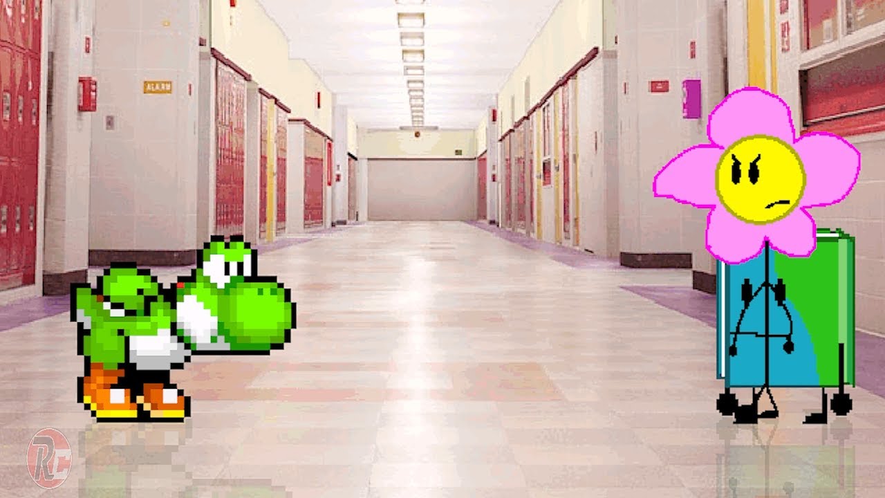 SUPER BETTER YOSHI  vs  TEAM FLOWER & BOOK (BFDI) | BEST OF 3