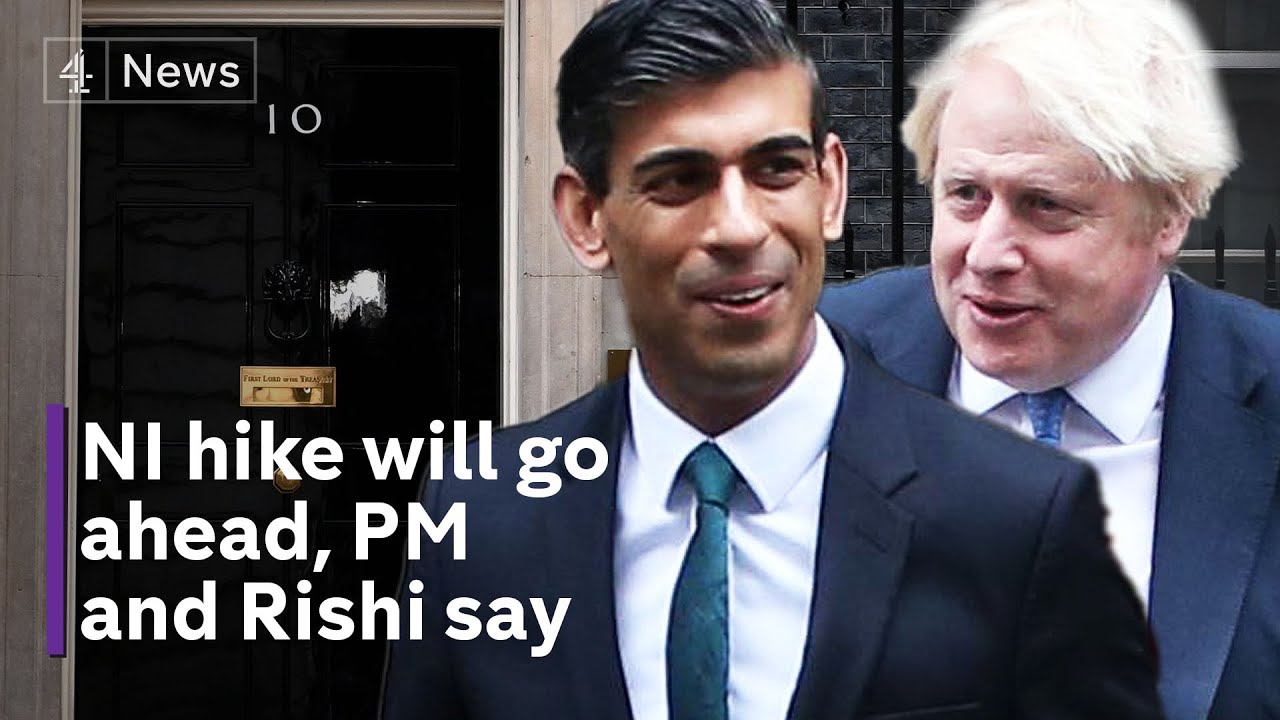 National insurance hike will go ahead, PM and Chancellor insist