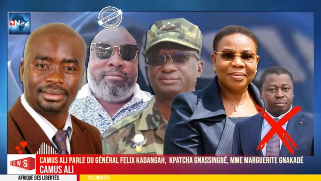 Camus Ali parle du Général Felix Abalo Kadangah,  Kpatcha Gnassingbé, Mme Marguerite Gnakadé