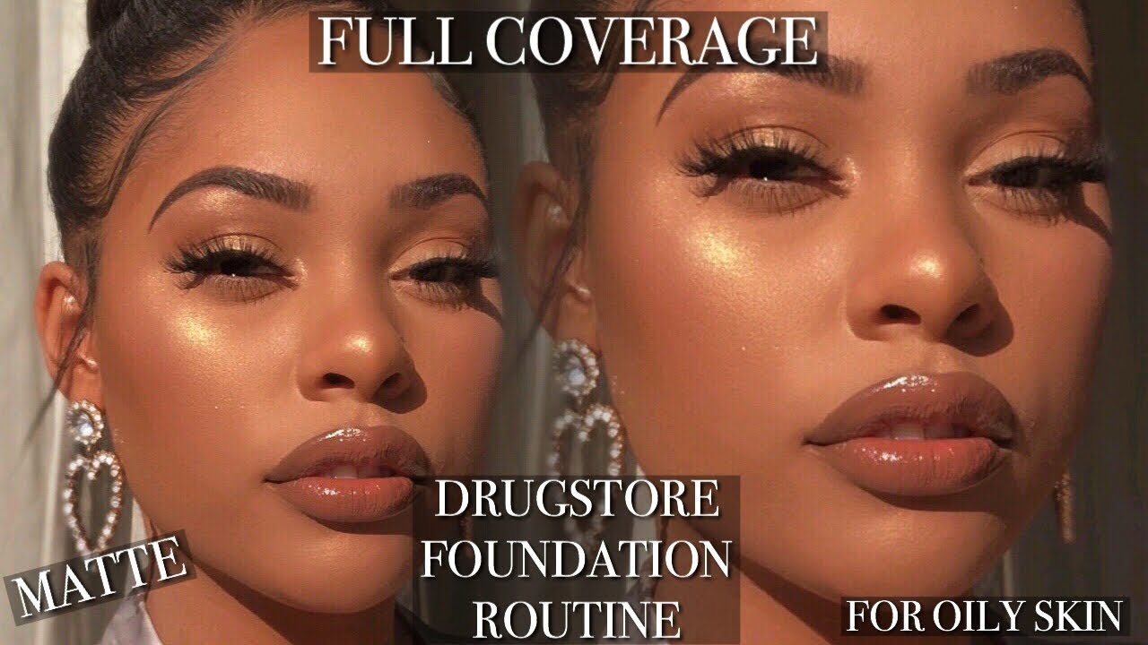 MY FULL COVERAGE, MATTE, NO FLASHBACK DRUGSTORE FOUNDATION ROUTINE