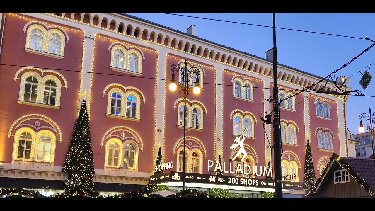 Prag Dezember 2025 Drei Einkaufszentren. Palladium - Černá Růže - Pasáž Rokoko