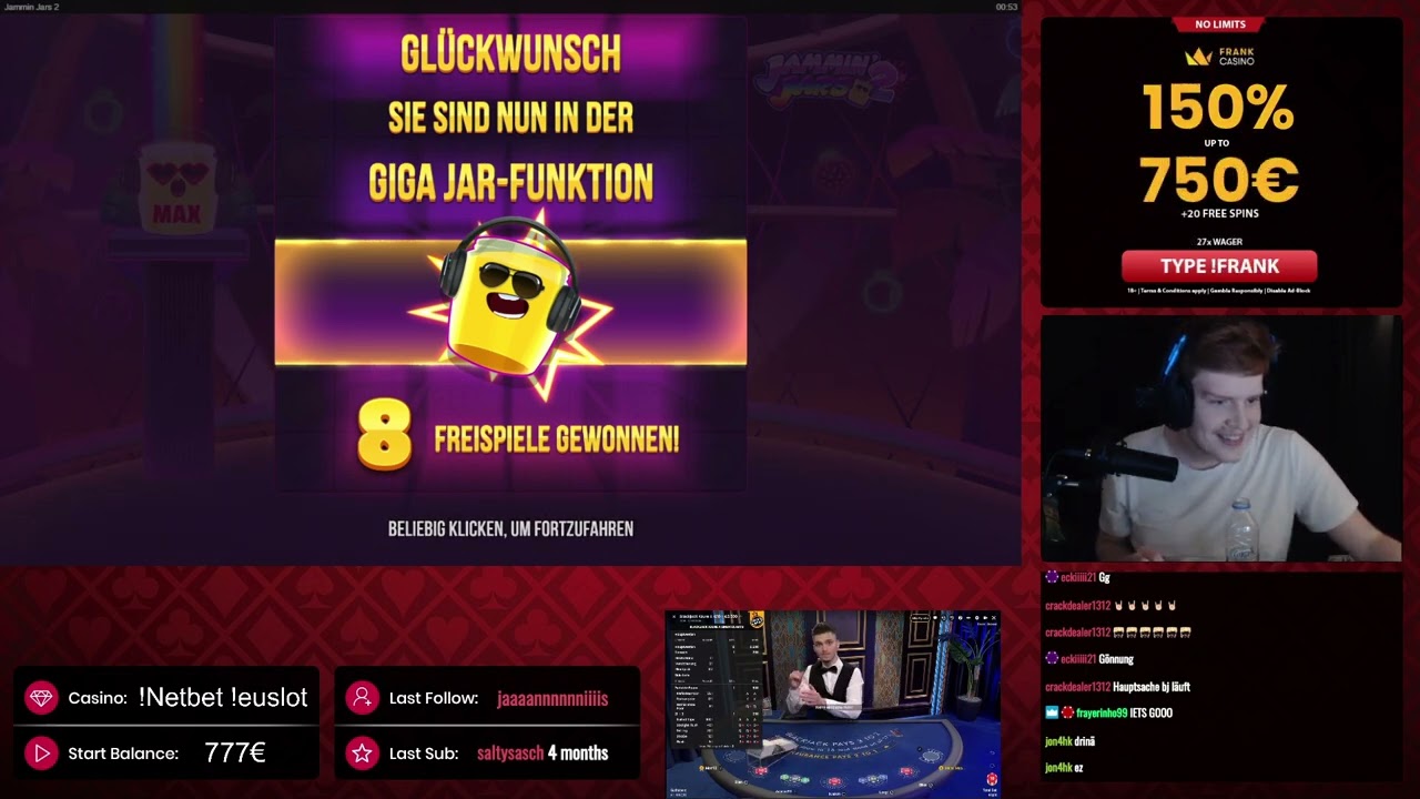 JAMMIN JARS 2 GIGAJARS with MOZIES403 / Push Gaming