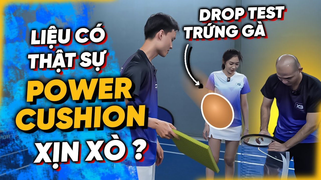 Thử Thách Drop Test Trứng Gà Với Yonex Power Cushion: Xịn Hay Chỉ Là Chiêu Trò?