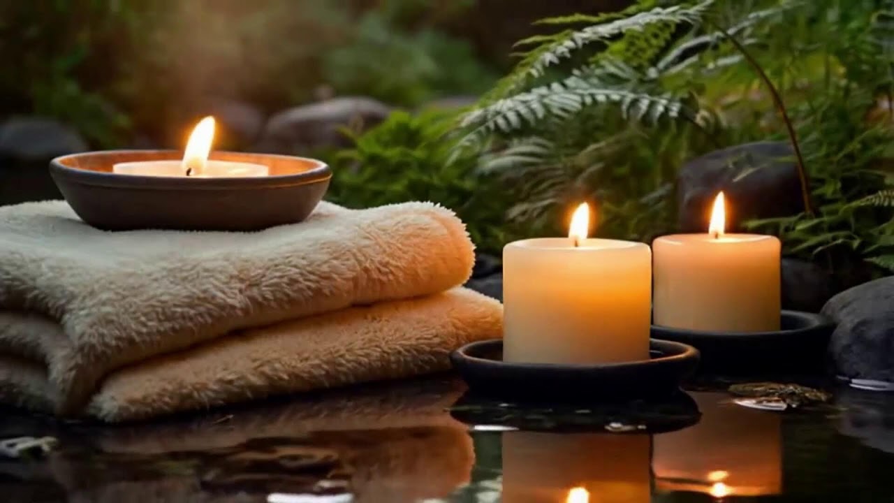 Relaxing Spa Music 🌼 Stress Relief Music, Insomnia Cure, Heal Stressed Mind,Peaceful Water Magic 41