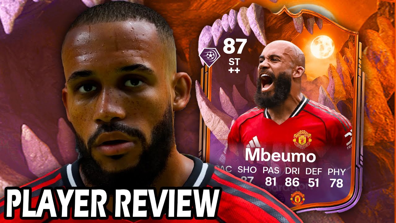 Обзор игрока 87 Ultimate Scream Mbeumo 🔥 FC 26 Ultimate Team
