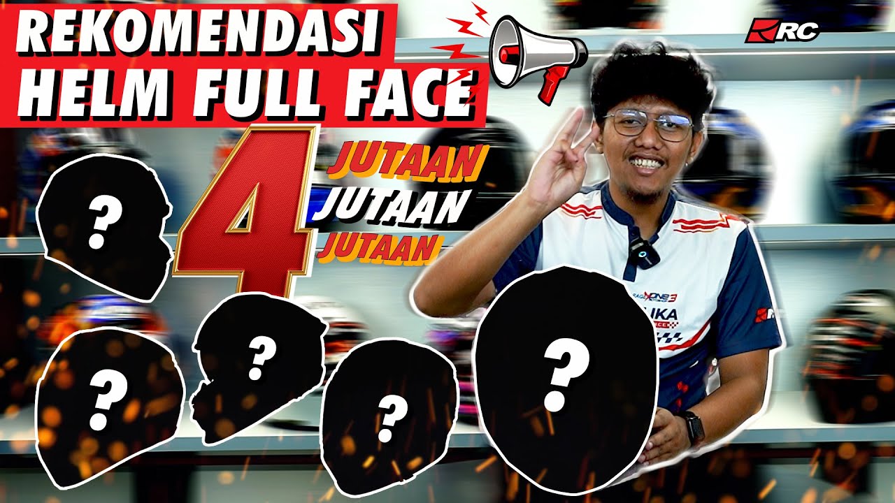 REKOMENDASI HELM FULL FACE UNDER 3JT🔥 HELM FULL FACE ENTRY LEVEL YANG HARGANYA TERJANGKAU❗️❗️