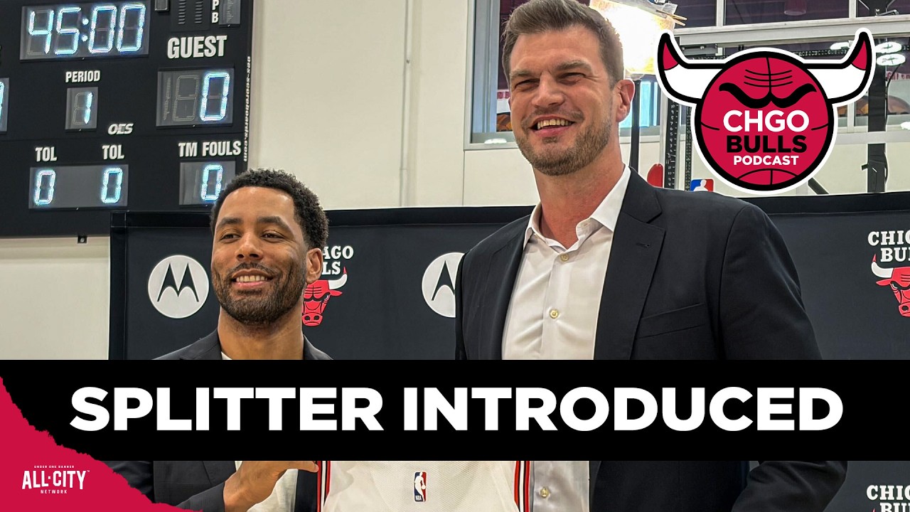 A NEW ERA: Bryson Graham Introduces Tiago Splitter as New Bulls Coach | CHGO Bulls Podcast