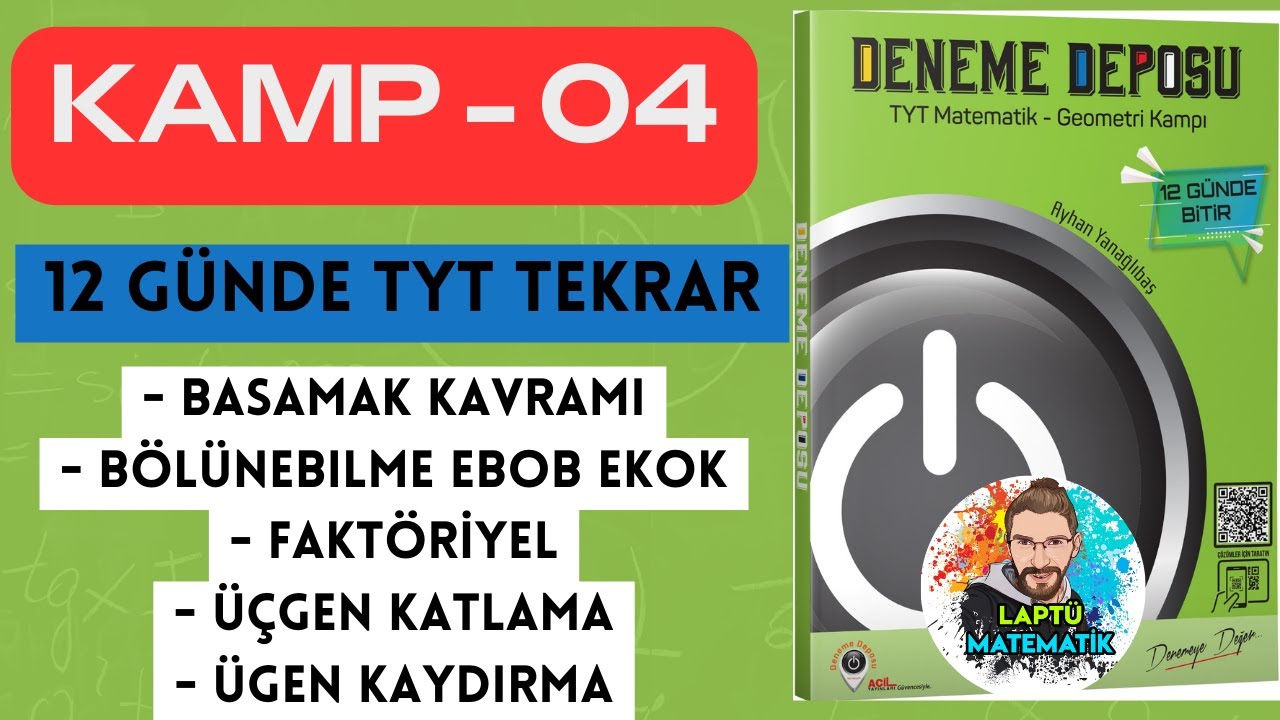 TYT MATEMATİK - GEOMETRİ KAMPI | KAMP 04 | ACİL YAYINLARI DENEME DEPOSU | 4.GÜN |12 GÜNDE TYT TEKRAR