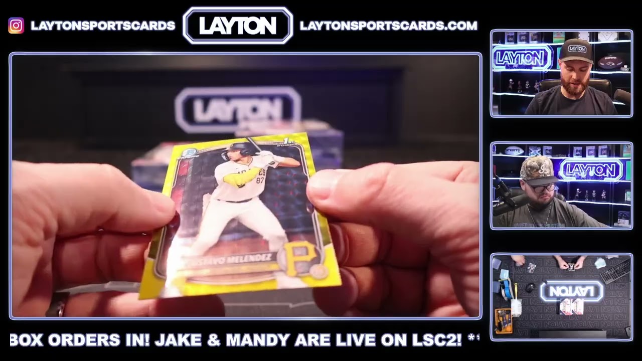 2025 Bowman Draft Baseball Breaker's Delight 6 Box Case Break #29