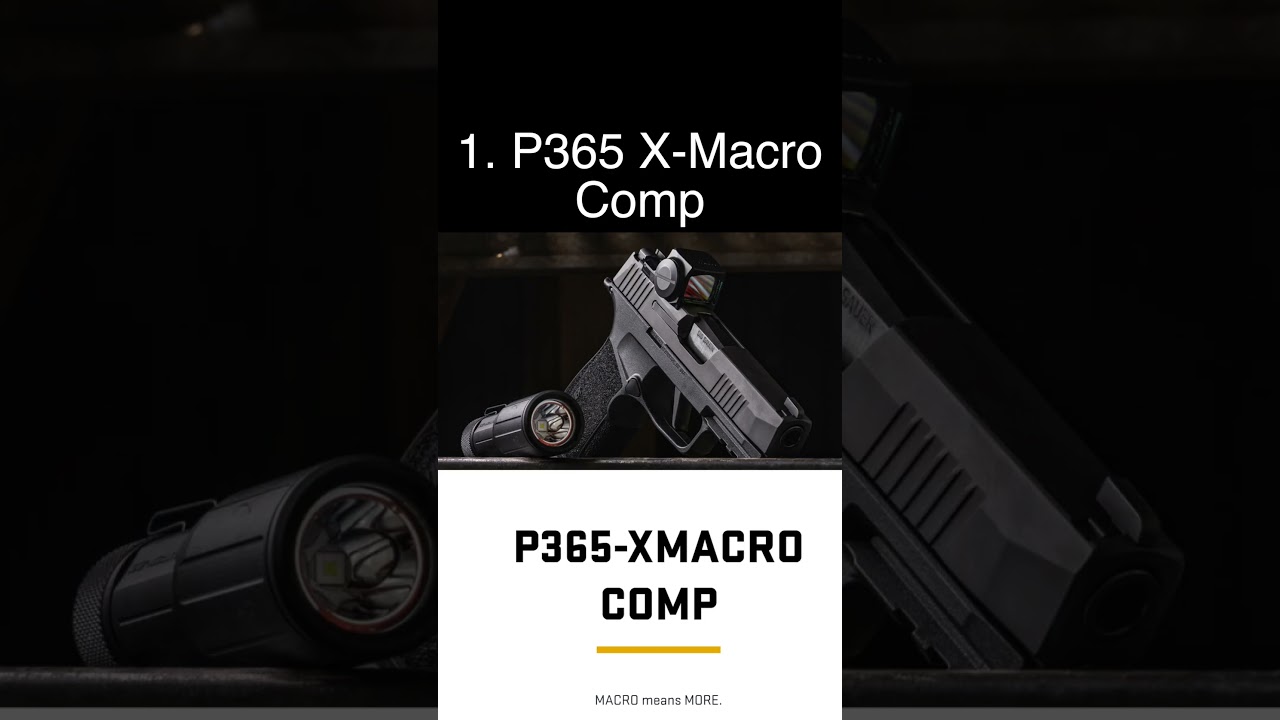 P365 X Macro and P320 Legion On California Handgun Roster! #shorts