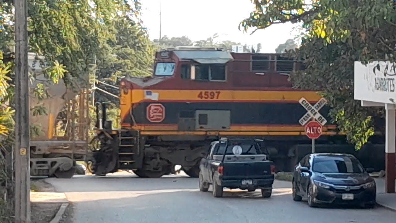 1er Video En El 2026 Norte con 4 Grey Ghost y 1 Southern Belle Líderado por la KCSM 4547 y KCS 4597