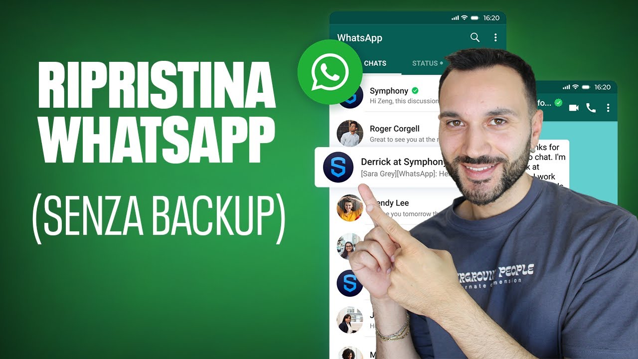 Come recuperare le CHAT di Whatsapp (SENZA BACKUP)