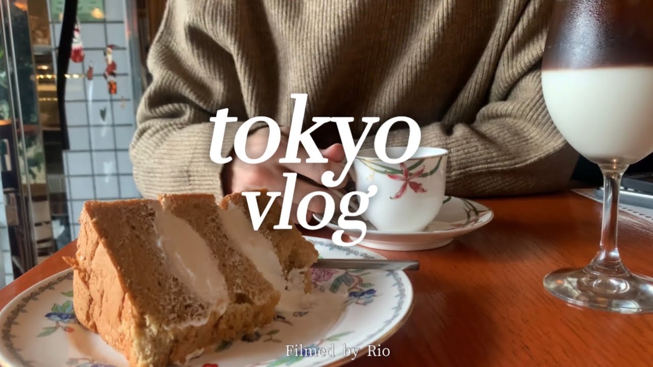 【Tokyo vlog】再び戻ってきた東京の日常｜六本木で記念日ランチ＆クリスマスマーケット🎄｜11月の東京まつり