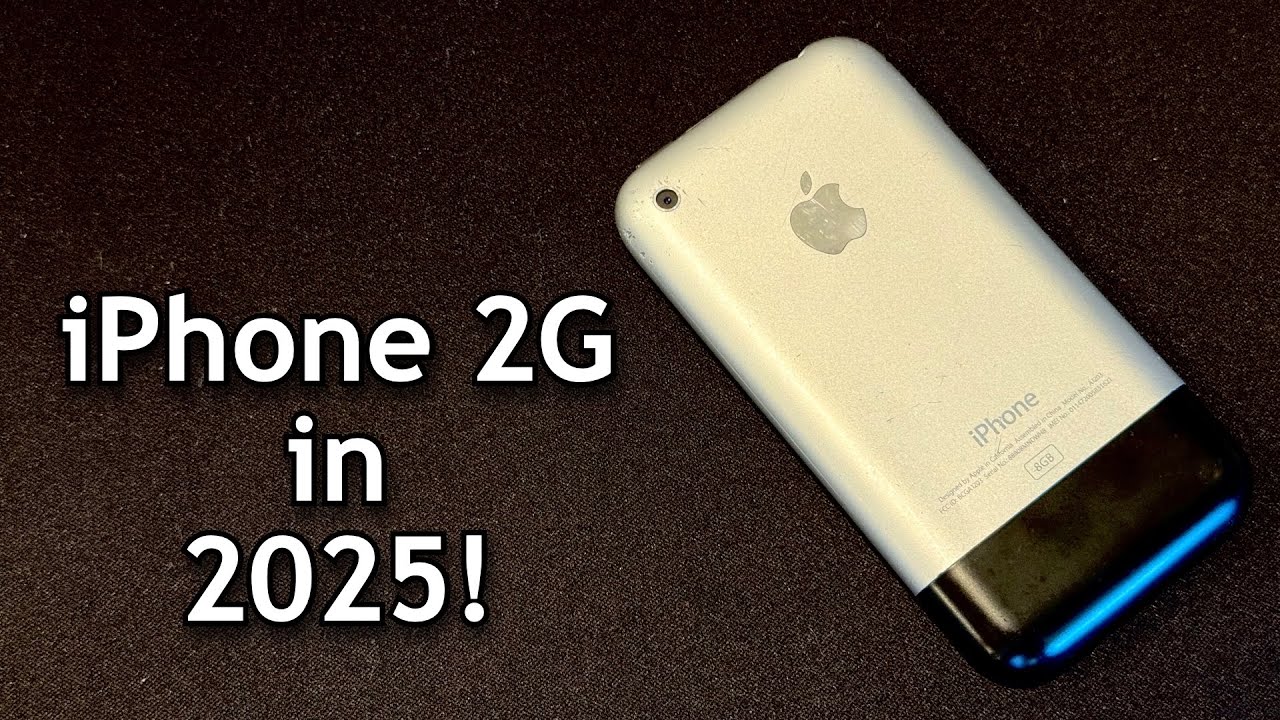 Using the FIRST iPhone (2G) in 2025! (+UNBOXING)