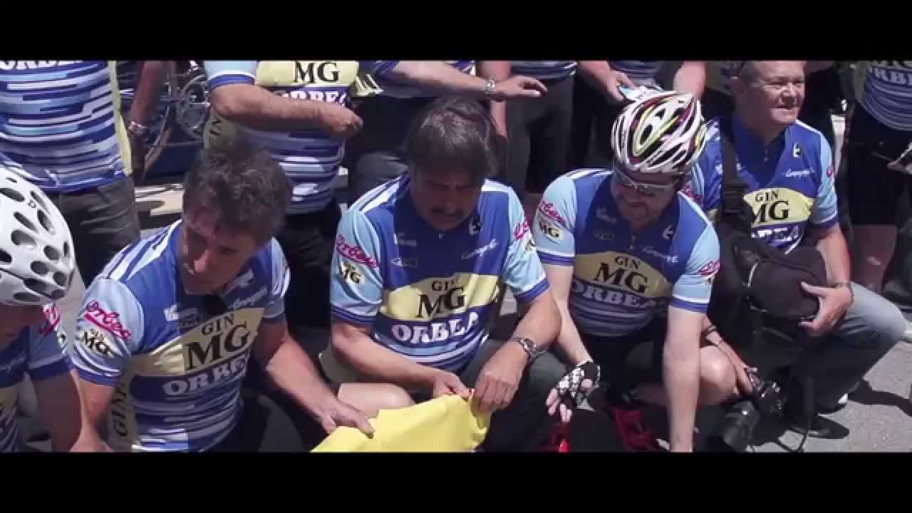 Homenaje a Perico Delgado por el 30 aniversario de la victoria de La Vuelta del 85