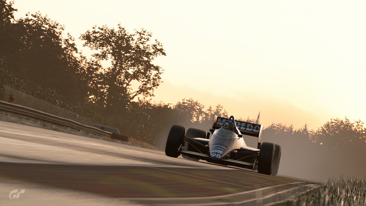 1000BHP 80s F1 Car Vs Wet Spa Francorchamps, One of the most terrifying laps Ever!!!!!!1