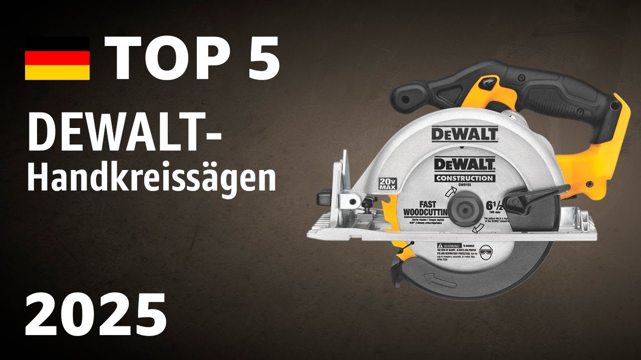 TOP&mdash;5. Beste DEWALT-Handkreiss&auml;gen. Test & Vergleich 2025