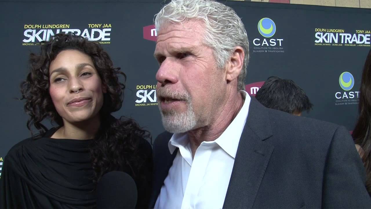 Skin Trade: Ron Perlman & Blake Perlman Exclusive Premiere Interview | ScreenSlam