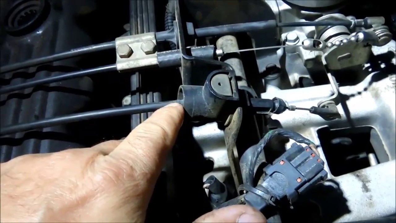 Throttle Valve Pressure Cable Adjust & Auto Transmission Filter Service Jeep AW4 (A340)  DIY How To