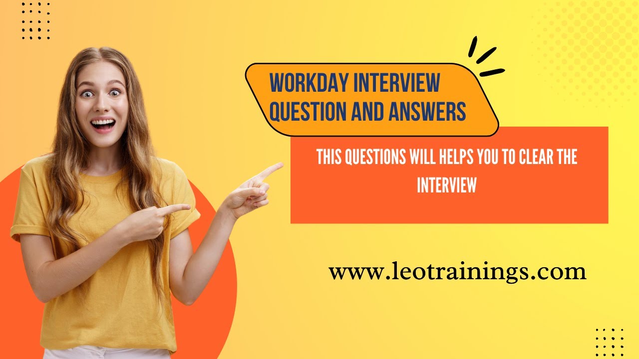 Вопросы и ответы для собеседования в Workday | @leotechnology