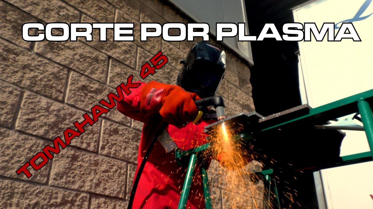 Corte por PLASMA.  TOMAWAHK 45. Descubre el PODER de LINCOLN ELECTRIC