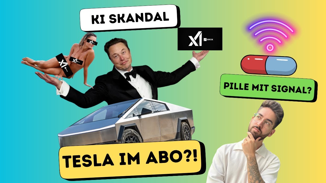Tesla überrascht alle, KI in Schwierigkeiten & Medizin wird smart 🚀 Tech-News EP. 2 #technology#news