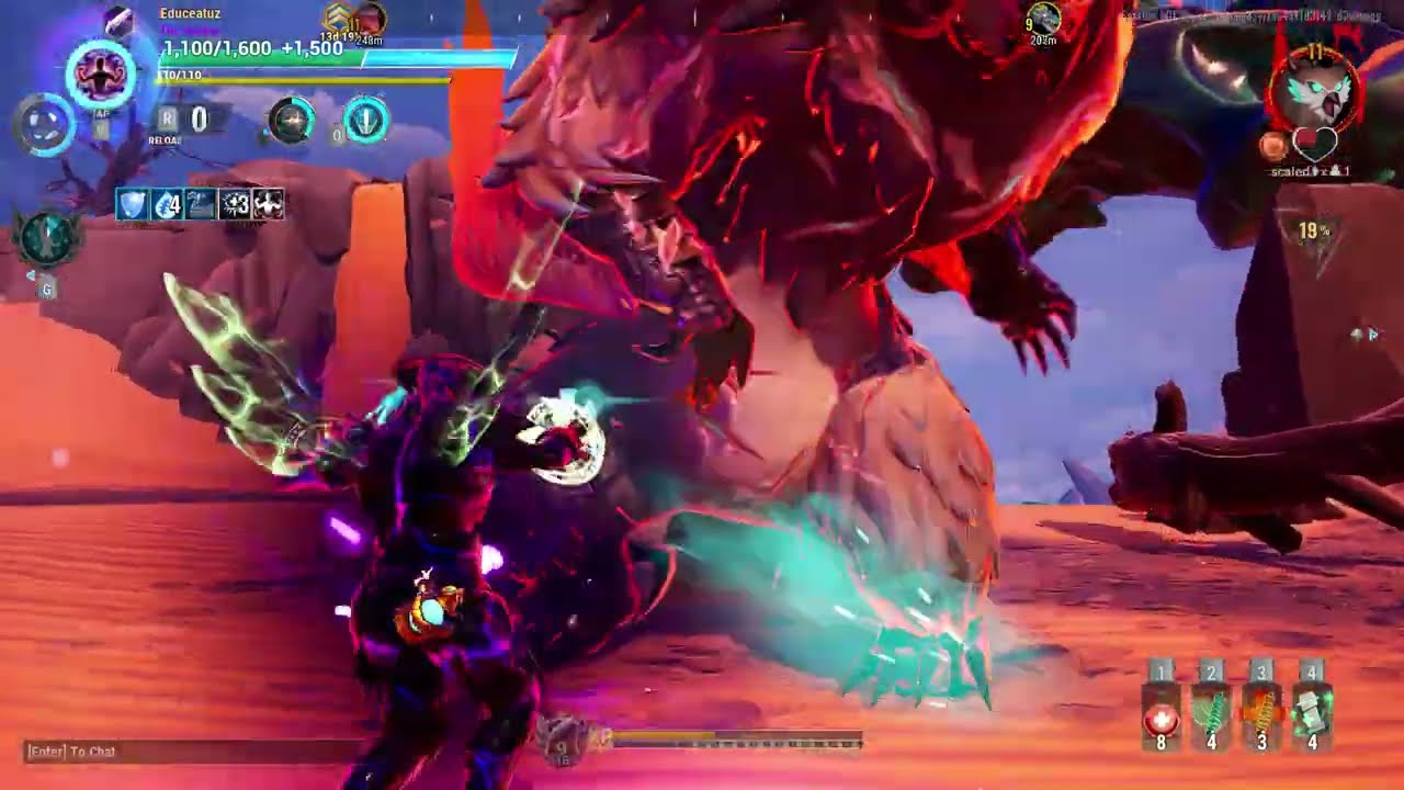 Dauntless - My Somewhat Weird Hunting Trip to Thunderwatch (True Neutral Nature Skin/Repeaters) 🔫