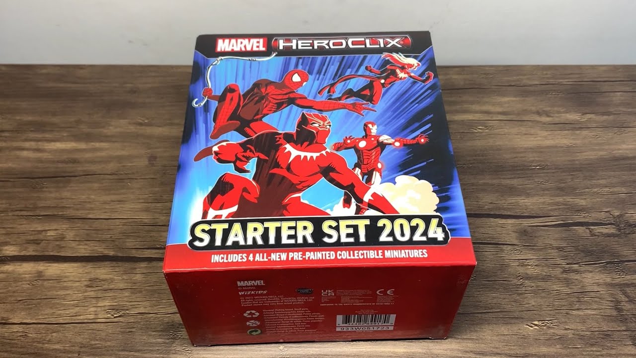 HEROCLIX EN ESPAÑOL: UNBOXING MARVEL STARTER SET 2024