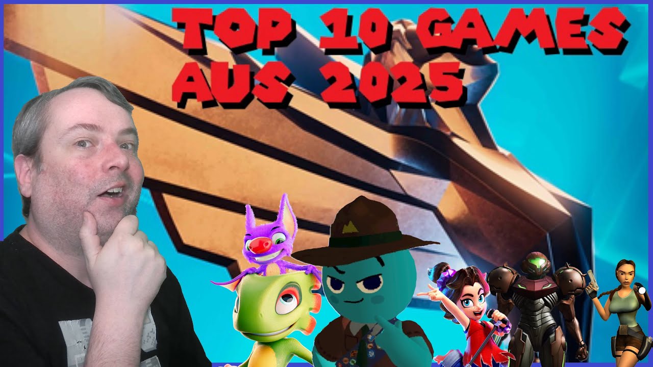 Meine Top 10 Games vom Jahr 2025 🎮