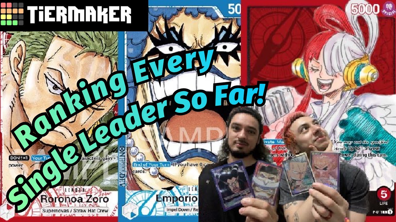 Op 02 Deck Leaders Tier List! Where&rsquo;s Everyone Going?