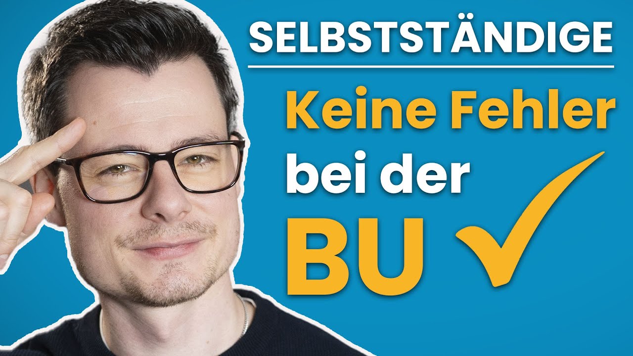 Berufsunf&auml;higkeitsversicherung f&uuml;r Selbstst&auml;ndige: Alles erkl&auml;rt von A bis Z! (2026)