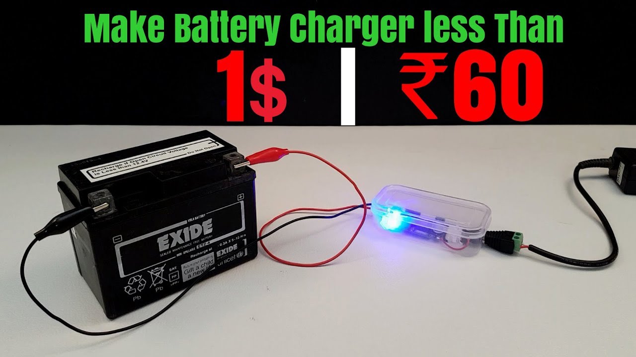 How to Make 12 Volt Bike Battery Charger