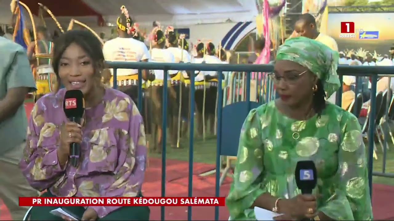 Pr INAUGURATION ROUTE KEDOUGOU SALEMATA - MARDI 14 SEPTEMBRE 2023