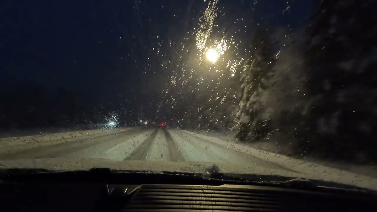 Friday March 13th, 2026 Snoqualmie pass drive In Blizzard conditions @JohnCovey-s3n