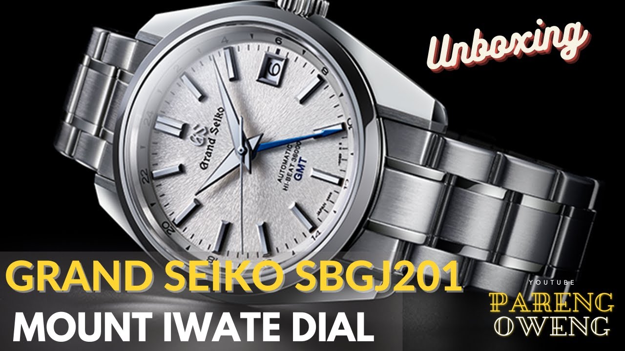 Grand Seiko SBGJ201 - GMT Unboxing