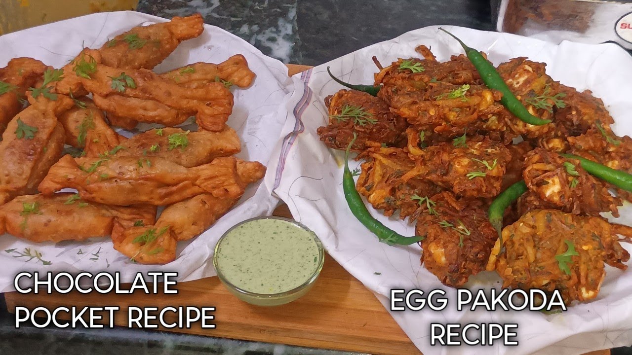 Chocolate pocket recipe | egg pakoda recipe | Ramzan special day 2 recipe | chocolate samosa recipe 