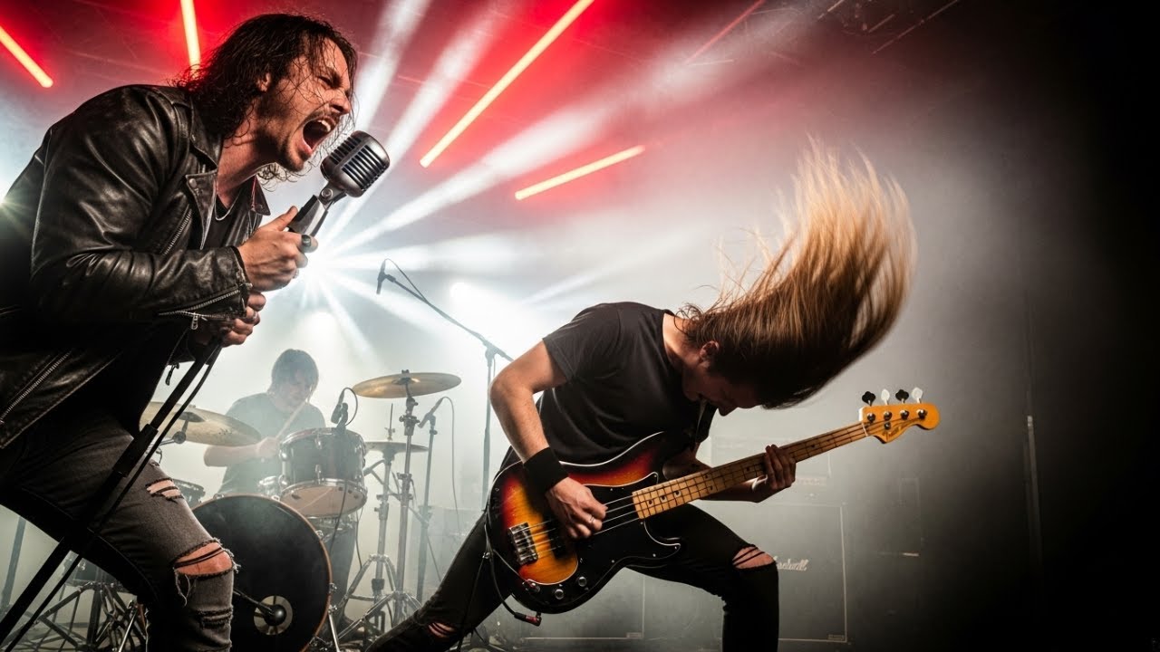 🎸 Live Rock & Roll Experience | Vintage Sound & Raw Drum Power ⚡