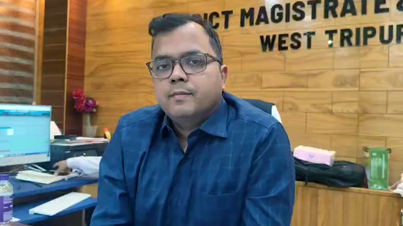 Natural Disasters no Twiwi Kwchwk Beremni Kaisa Kokchap Pandao Achukha West Tripura ni DM