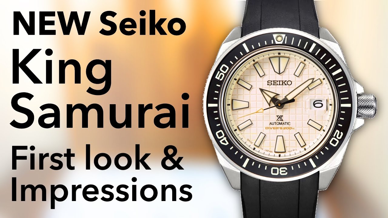 Первый взгляд на Seiko King Samurai SRPE37 — абсолютно невероятно выгодные дайверские часы!