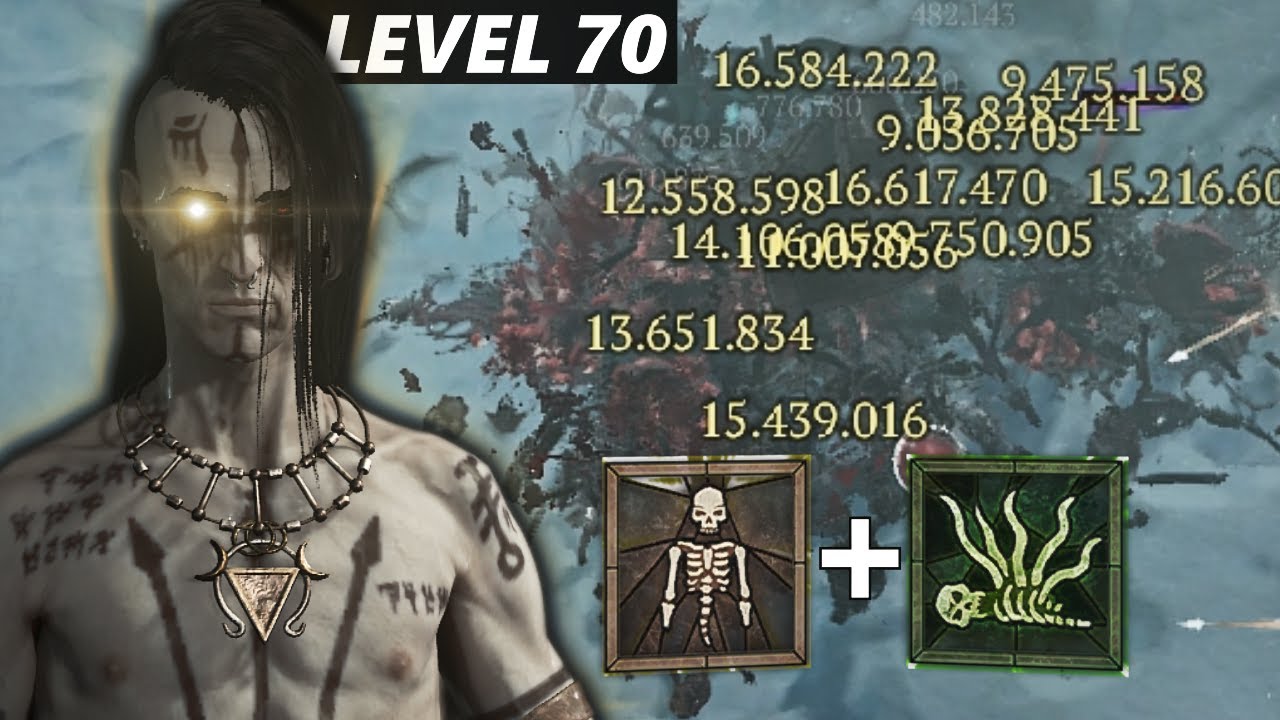 A BUILD MAIS QUEBRADA DO DIABLO 4! 16 MILHÕES DE DANO LEVEL 70!